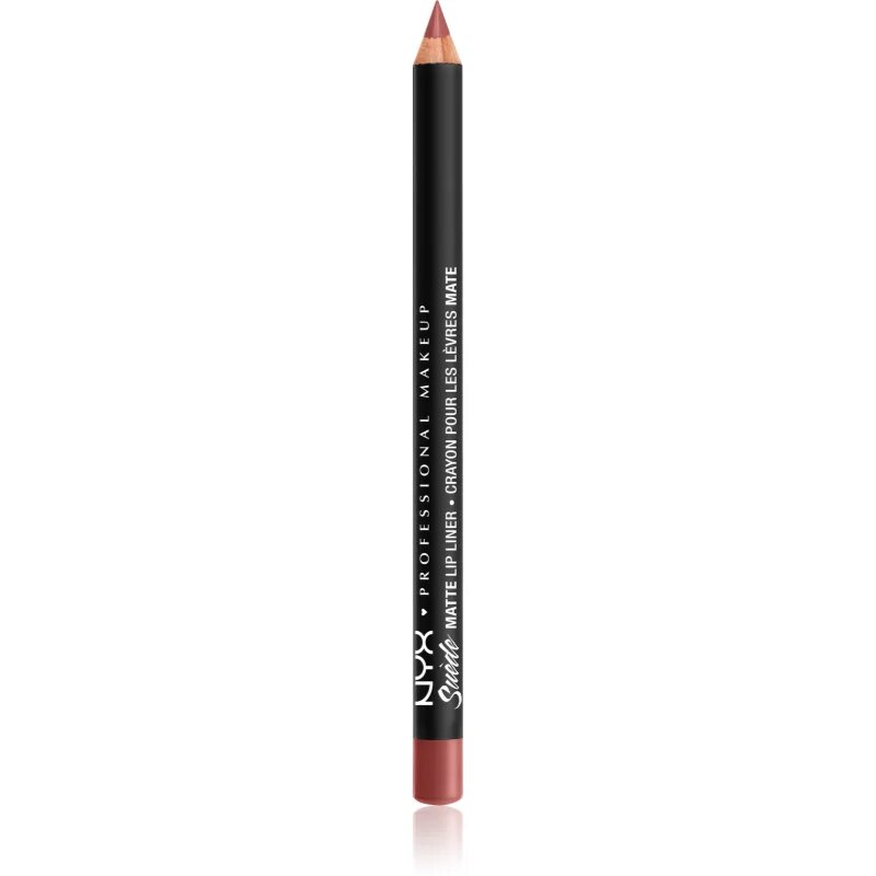 NYX Professional Makeup Suede Matte Lip Liner matná tužka na rty odstín 31 Cannes 1 g
