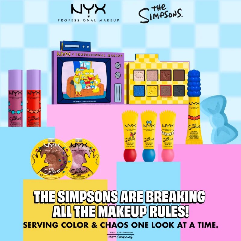 NYX Professional Makeup The Simpsons Makeup Sponge houbička na make-up 1 ks
