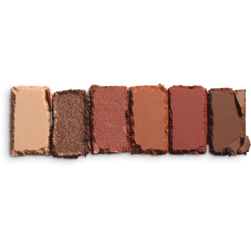 NYX Professional Makeup Ultimate Edit Petite Shadow paletka očních stínů odstín 01 Warm Neutrals 6x1.2 g