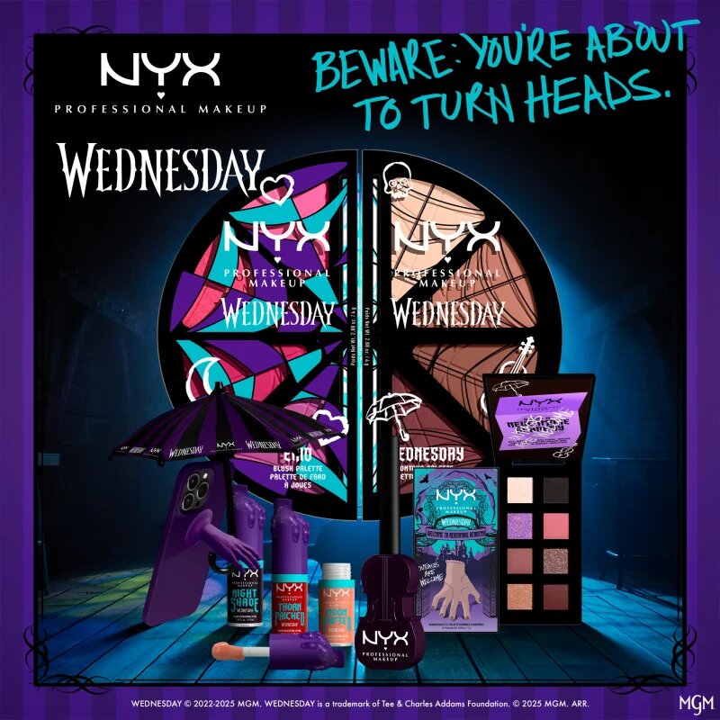 NYX Professional Makeup Wednesday Umbrella držák na mobil 1 ks
