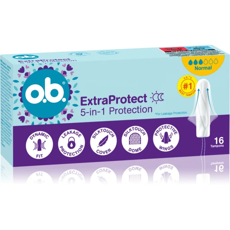 o.b. Extra Protect Normal tampony 16 ks