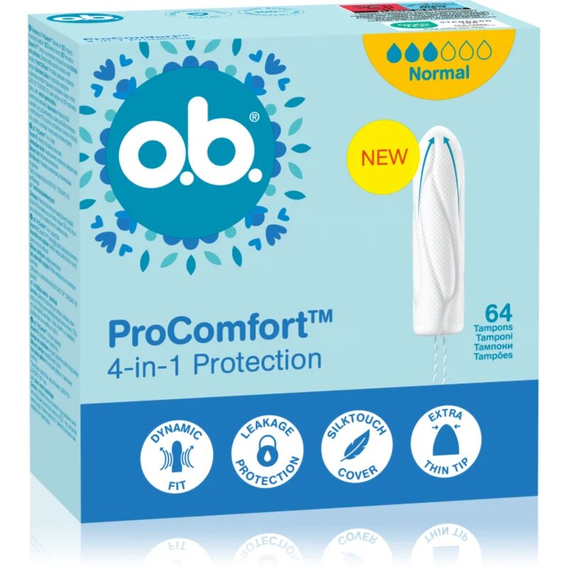 o.b. Pro Comfort Normal tampony 64 ks