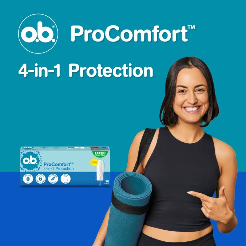 o.b. Pro Comfort Super Plus tampony pro silnou menstruaci 16 ks