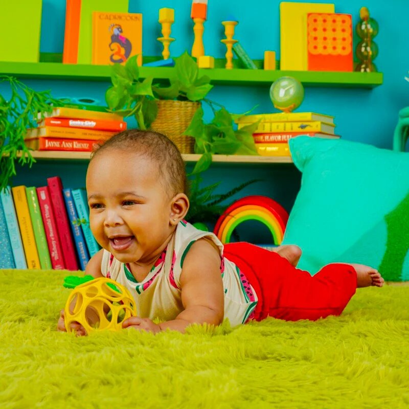 Oball Teether My Own™ kousátko Pineapple 1 ks