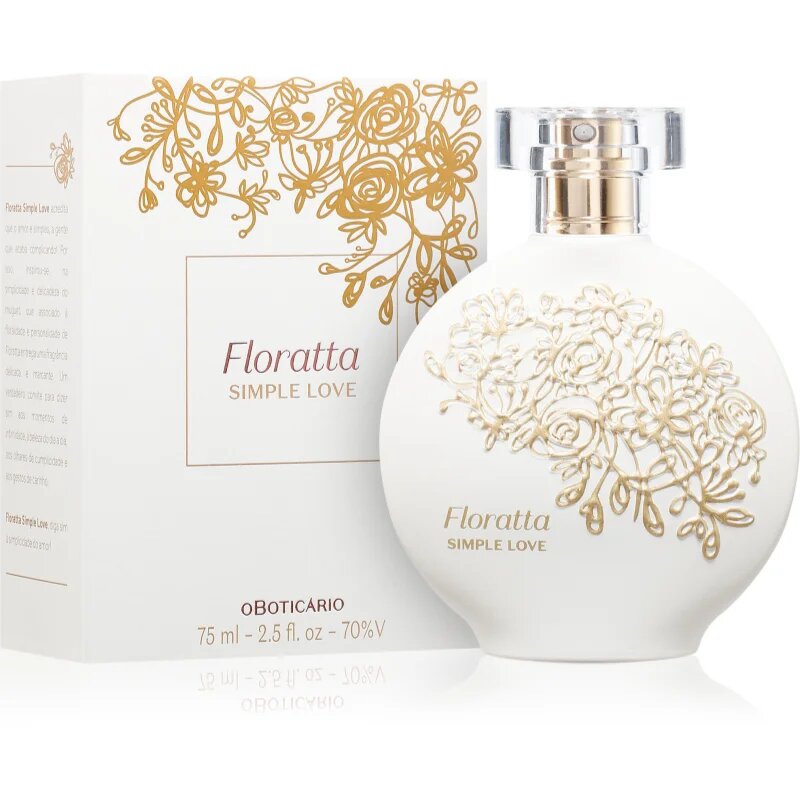 oBoticário Floratta Simple Love toaletní voda pro ženy 75 ml