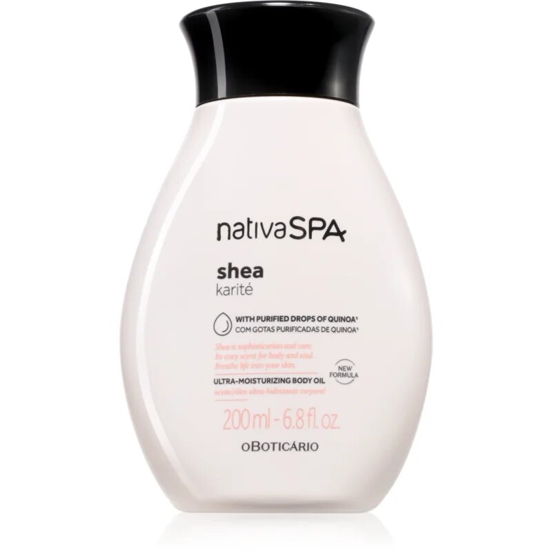 oBoticário Nativa SPA Karité tělový olej 200 ml