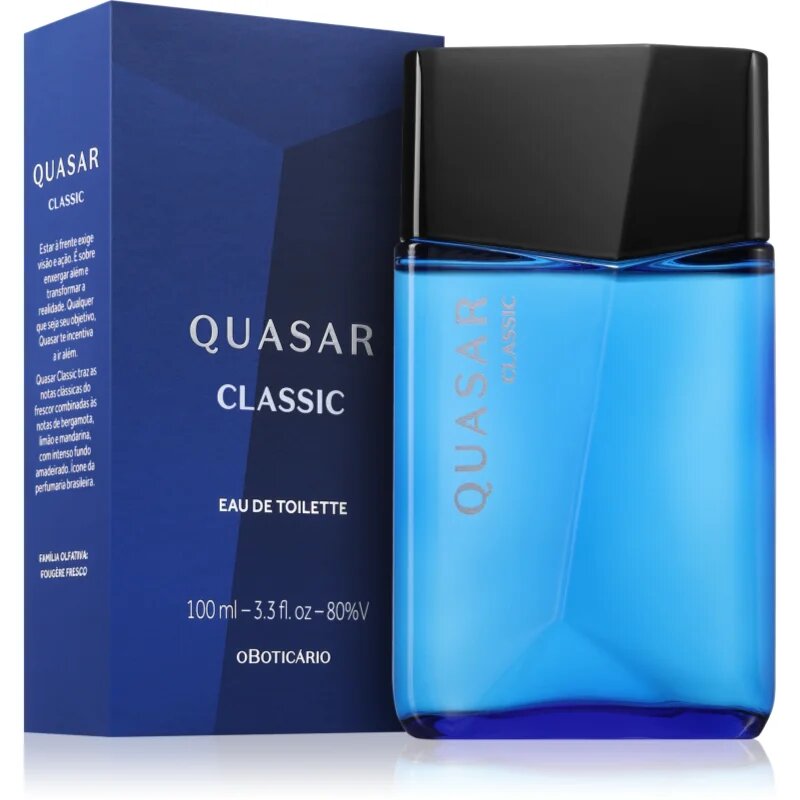 oBoticário Quasar Classic toaletní voda pro muže 100 ml