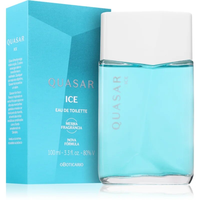 oBoticário Quasar Ice toaletní voda pro muže 100 ml