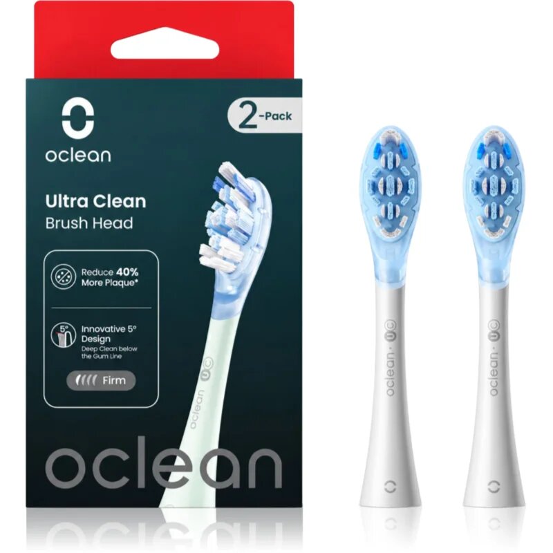 Oclean Ultra Clean UC03 W02- náhradní hlavice pro zubní kartáček white 2 ks