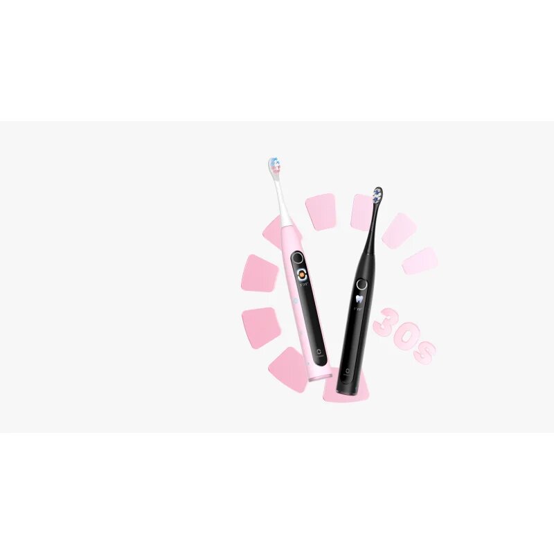 Oclean X Kids Set sonický zubní kartáček pro děti s cestovním pouzdrem Black 1 ks