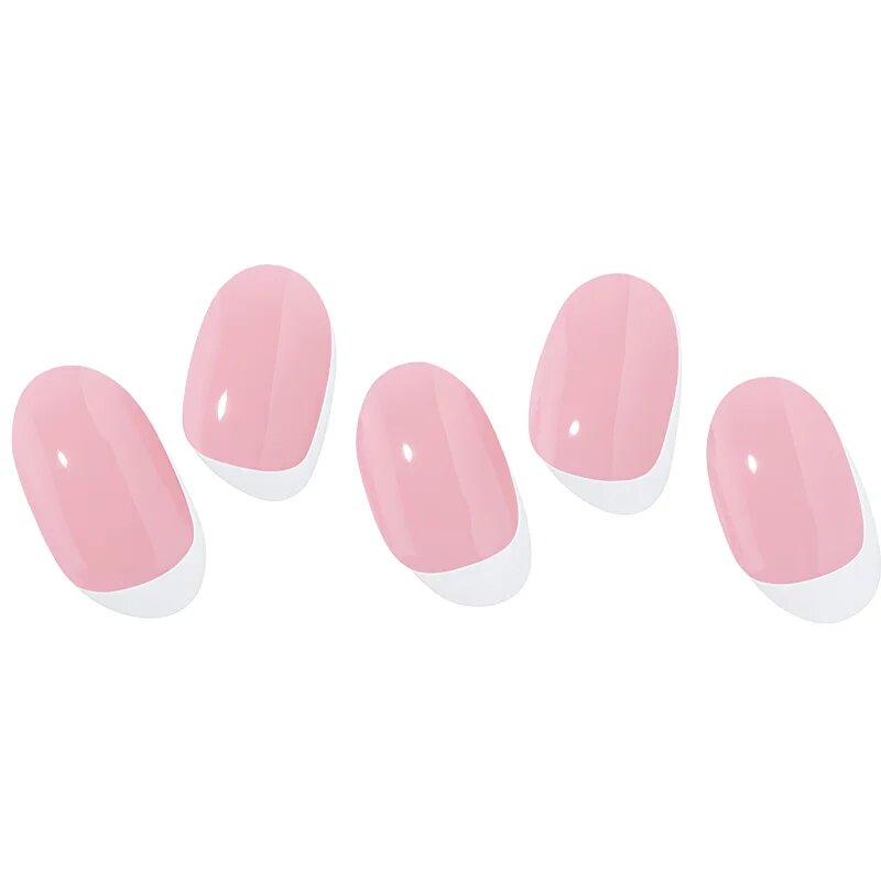 OHORA Gel Nail Sticker N Cream Pink nálepky na nehty odstín NB-090 1 ks