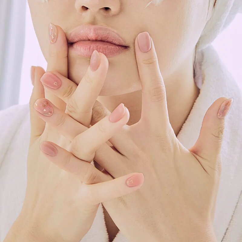 OHORA Gel Nail Sticker N Lazy Sunday nálepky na nehty odstín ND-038 1 ks