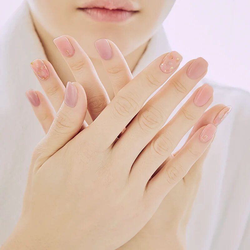 OHORA Gel Nail Sticker N Lazy Sunday nálepky na nehty odstín ND-038 1 ks