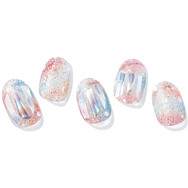 OHORA Gel Nail Sticker N Newtro no.1 nálepky na nehty odstín ND-097 1 ks