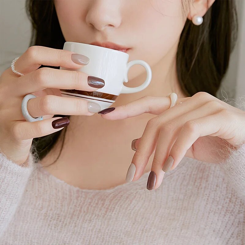 OHORA Gel Nail Sticker N Roasting nálepky na nehty odstín ND-312 1 ks