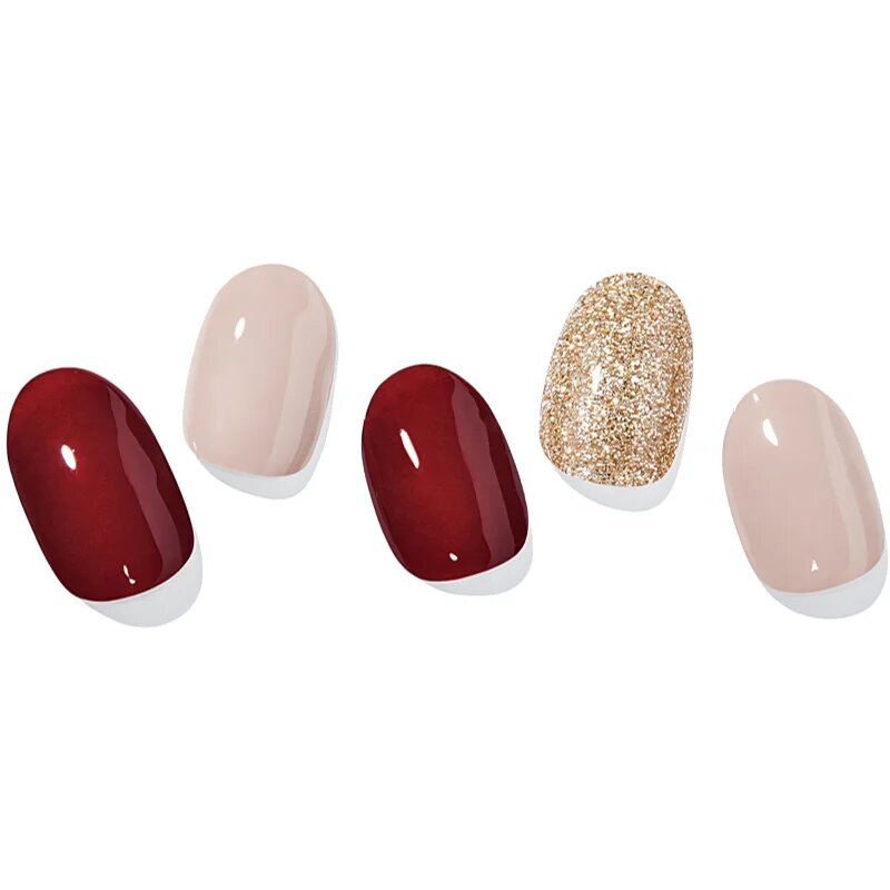 OHORA Gel Nail Sticker N Rosewood nálepky na nehty odstín ND-047 1 ks