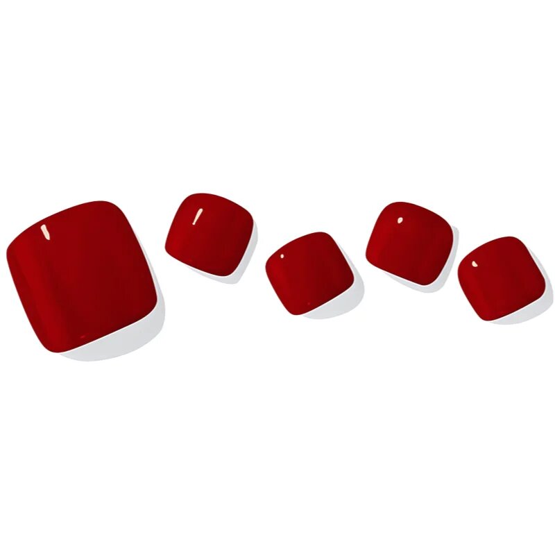 OHORA Gel Nail Sticker P Basic Pedicure nálepky na nehty na nohy odstín PBS-004 30 ks