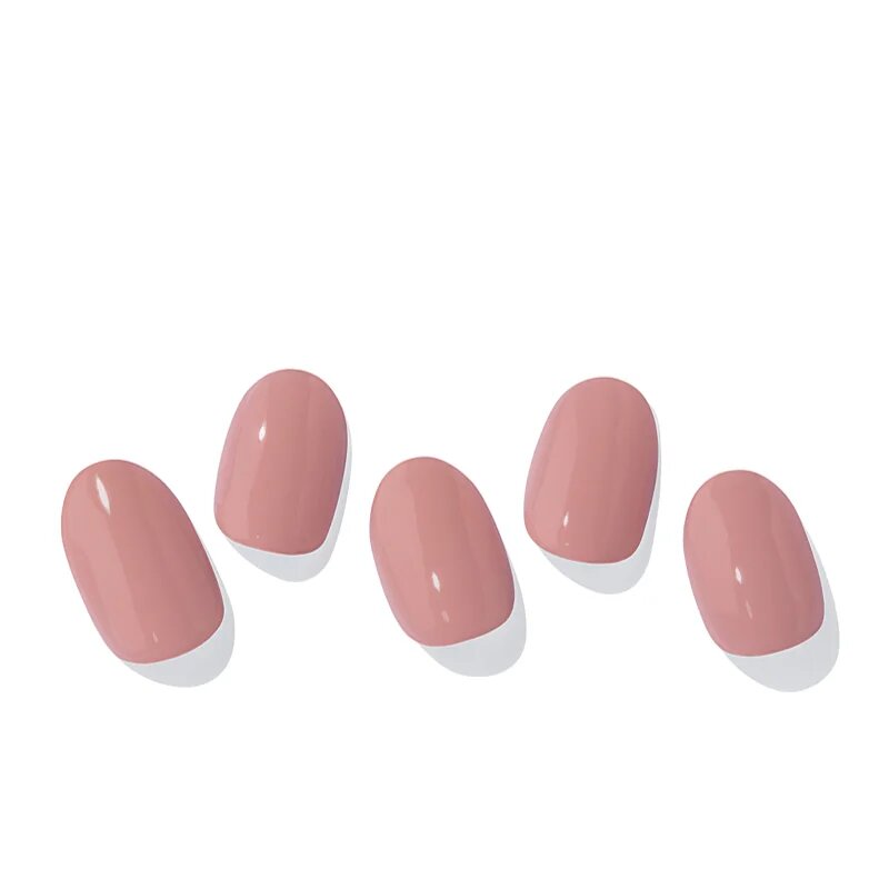 OHORA Semi Cured Gel Nail Strips N Ash Pink nálepky na nehty odstín NB-029 1 ks