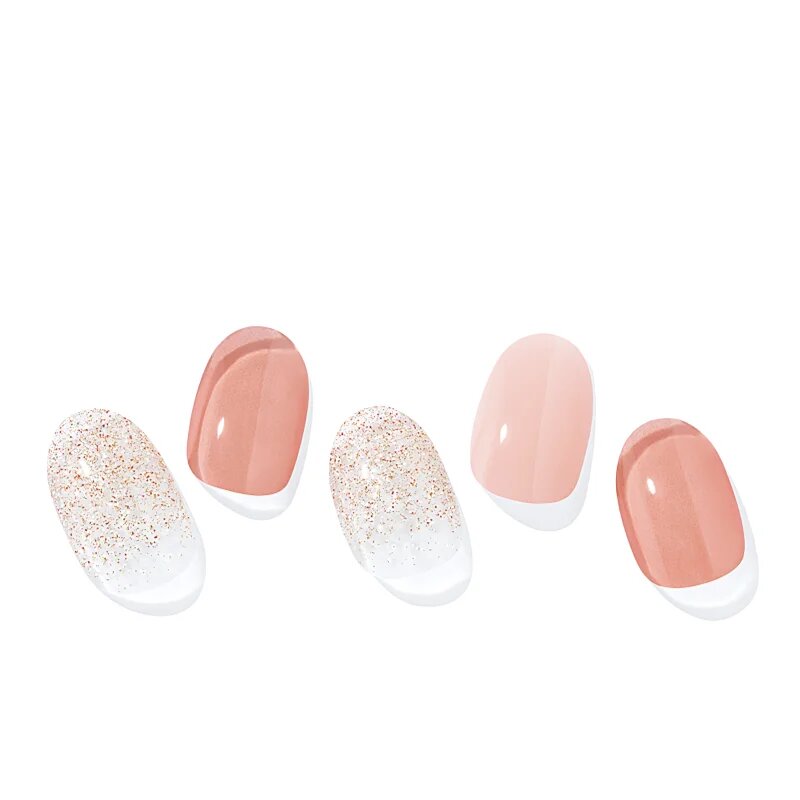 OHORA Semi Cured Gel Nail Strips N Lovesome nálepky na nehty odstín ND-364 1 ks