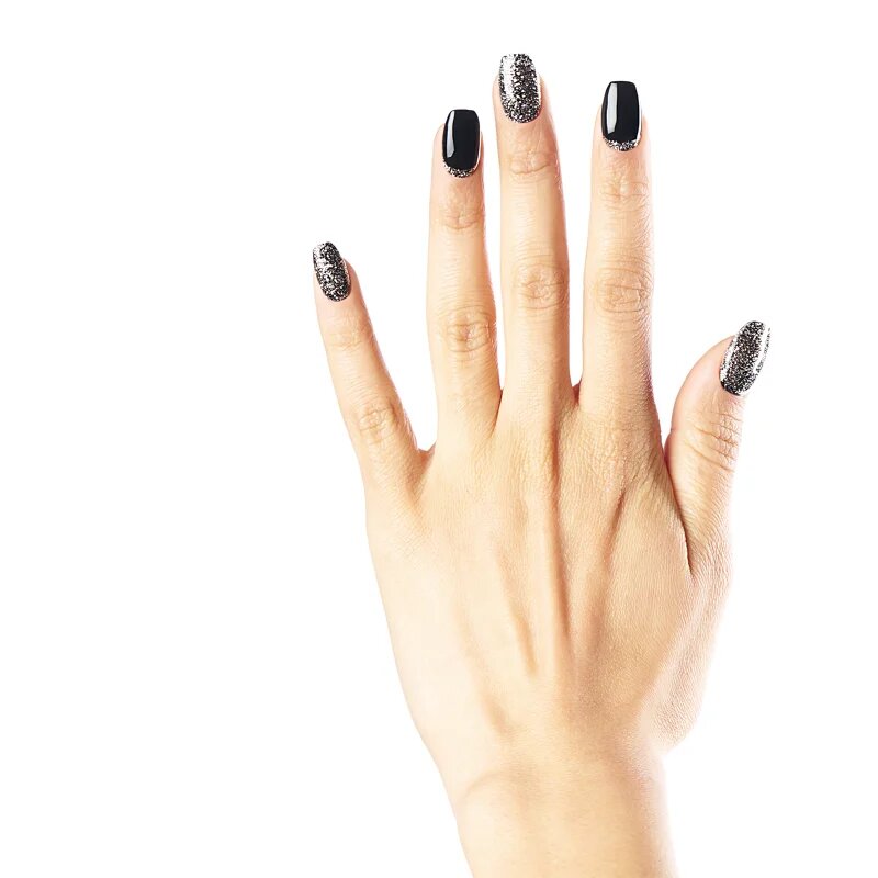 OHORA Semi Cured Gel Nail Strips N Party Night nálepky na nehty odstín ND-041-G 1 ks