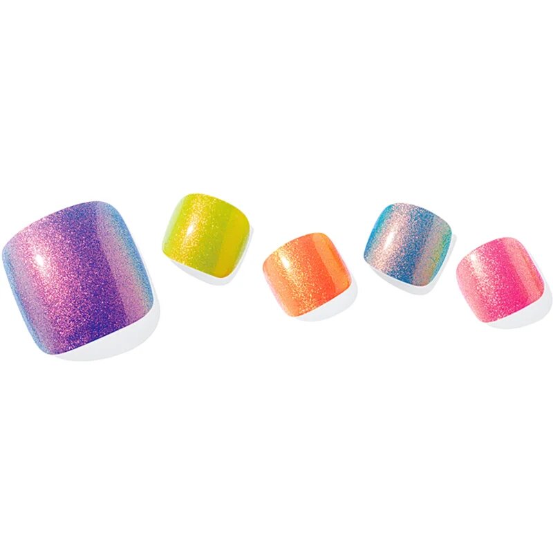 OHORA Semi Cured Gel Pedicure Strips P Chemistry nálepky na nehty na nohy odstín PD-079 1 ks