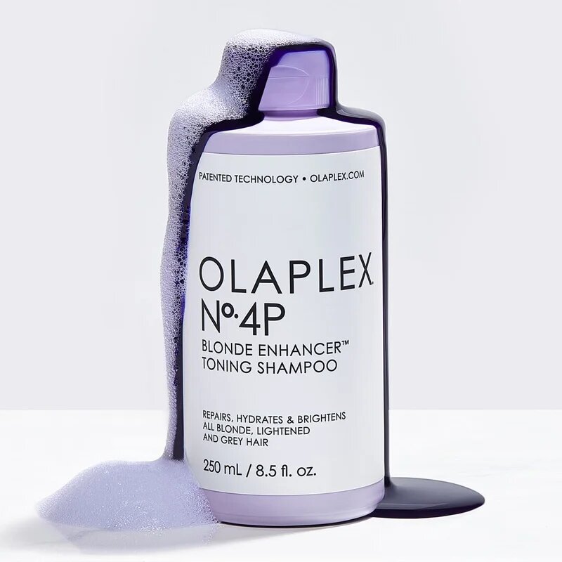 Olaplex N°4P Blond Enhancer Toning Shampoo fialový tónovací šampon neutralizující žluté tóny 250 ml