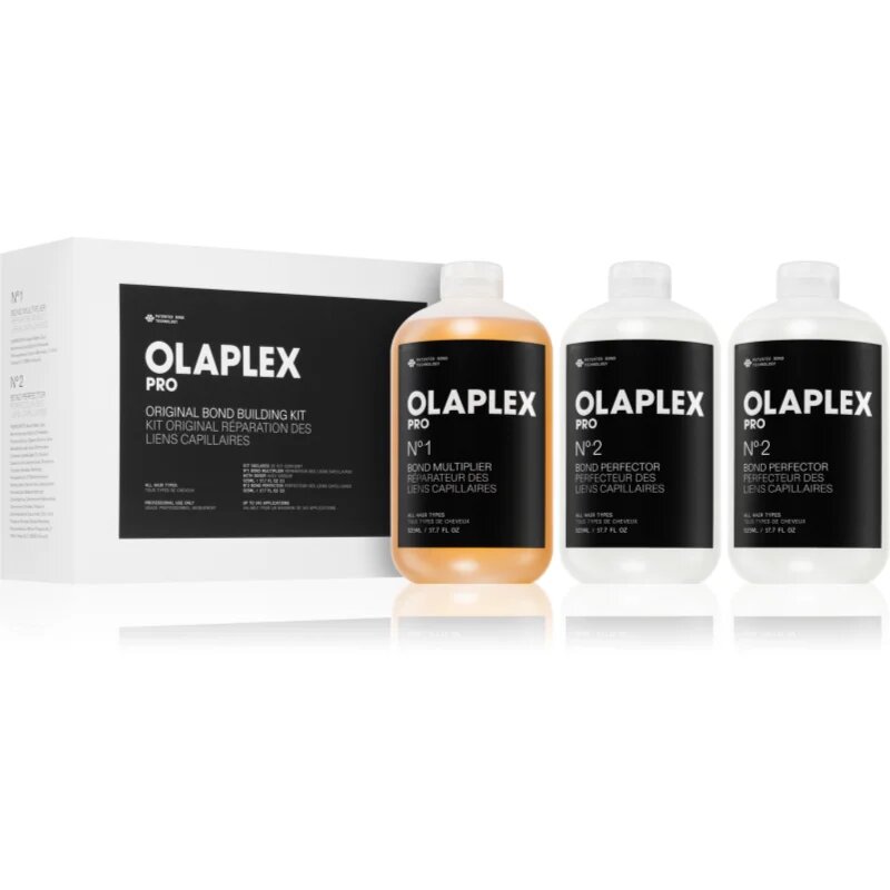 Olaplex Set Bond Building Kit vlasová kúra pro chemicky ošetřené vlasy 3 ks