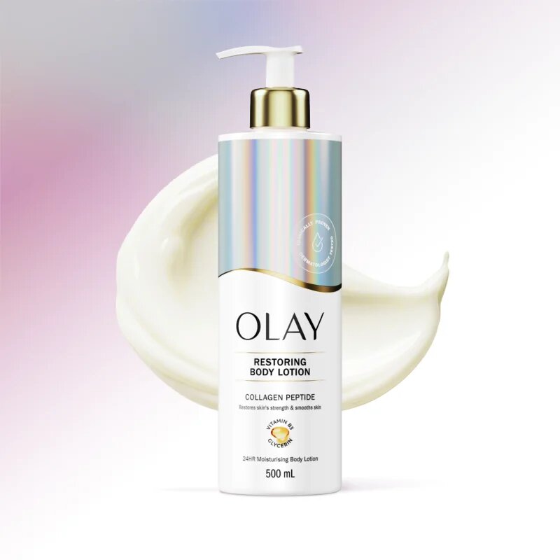 Olay Collagen Peptide Restoring Body Lotion hydratační a zpevňující tělové mléko 500 ml