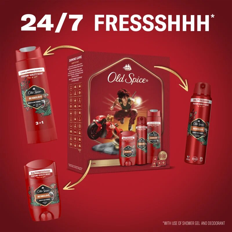Old Spice Bearglove Anime dárková sada pro muže