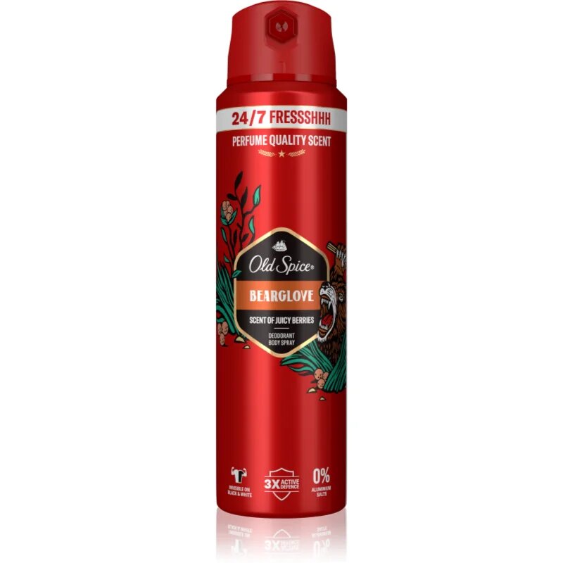 Old Spice Bearglove osvěžující deodorant ve spreji pro muže 200 ml