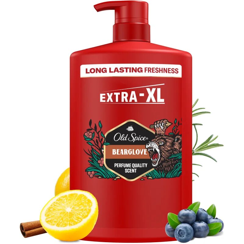 Old Spice Bearglove sprchový gel na tělo a vlasy 1000 ml