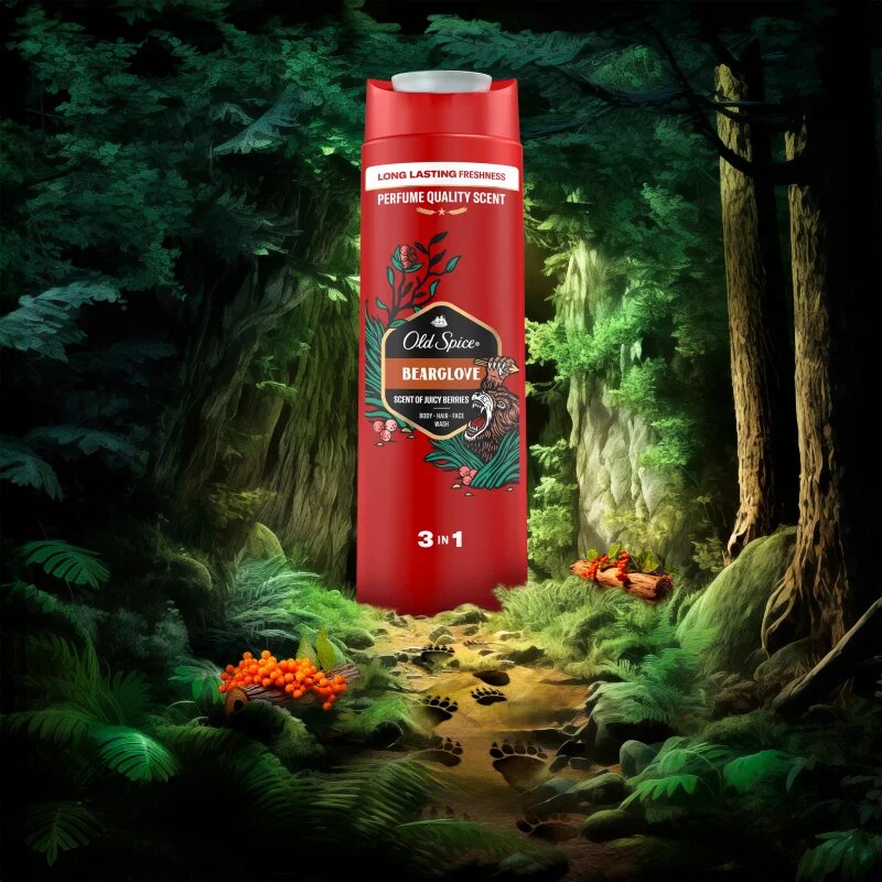 Old Spice Bearglove sprchový gel na tělo a vlasy 400 ml