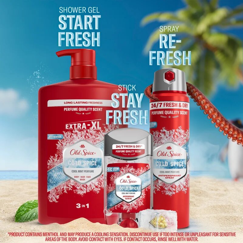 Old Spice C sprchový gel 3 v 1 pro muže 1000 ml