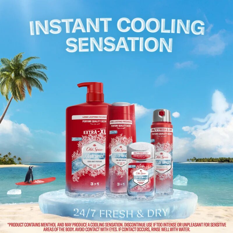 Old Spice C sprchový gel 3 v 1 pro muže 400 ml