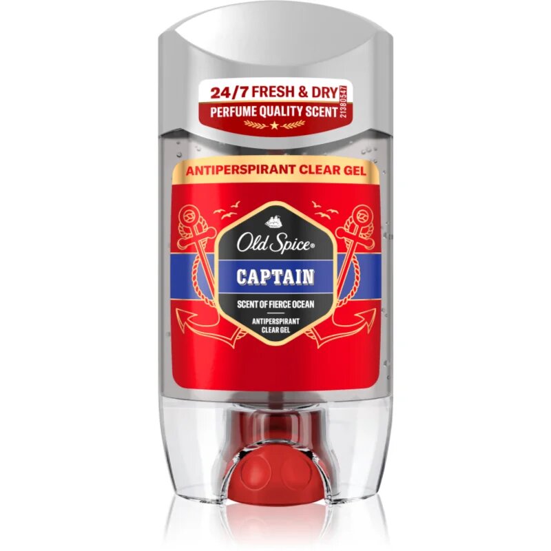 Old Spice Captain Antiperspirant Clear Gel gelový antiperspirant pro muže 70 ml