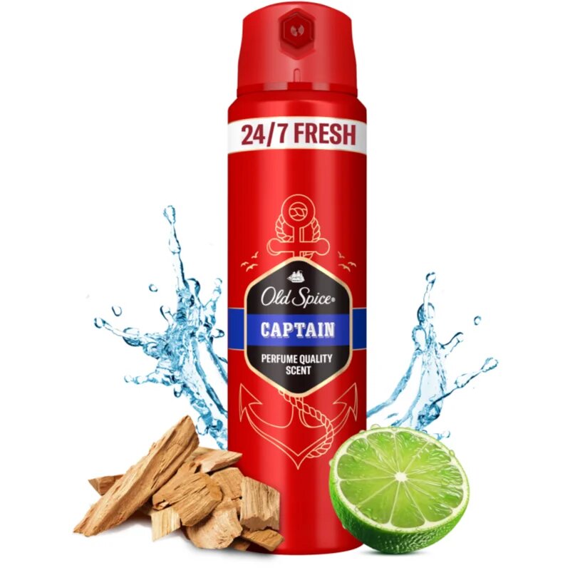 Old Spice Captain deodorant ve spreji 150 ml