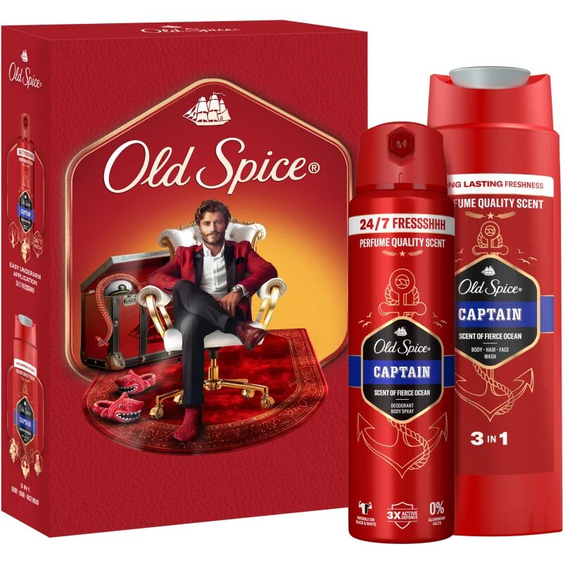 Old Spice Captain Gentleman Set dárková sada