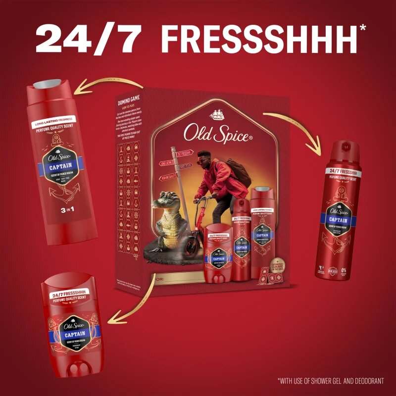 Old Spice Captain Gift Set dárková sada pro muže