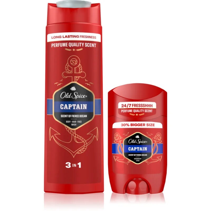 Old Spice Captain sada na tělo