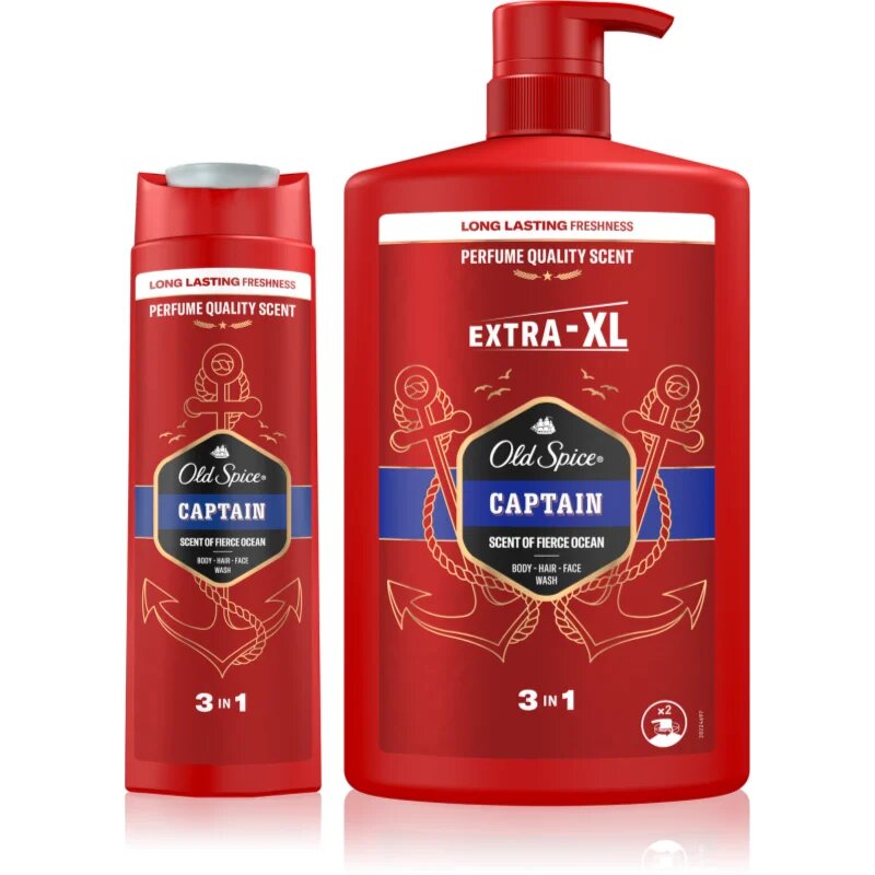 Old Spice Captain sada na vlasy a tělo