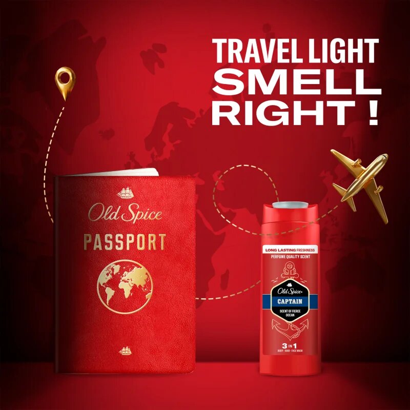 Old Spice Captain sprchový gel pro muže 90 ml