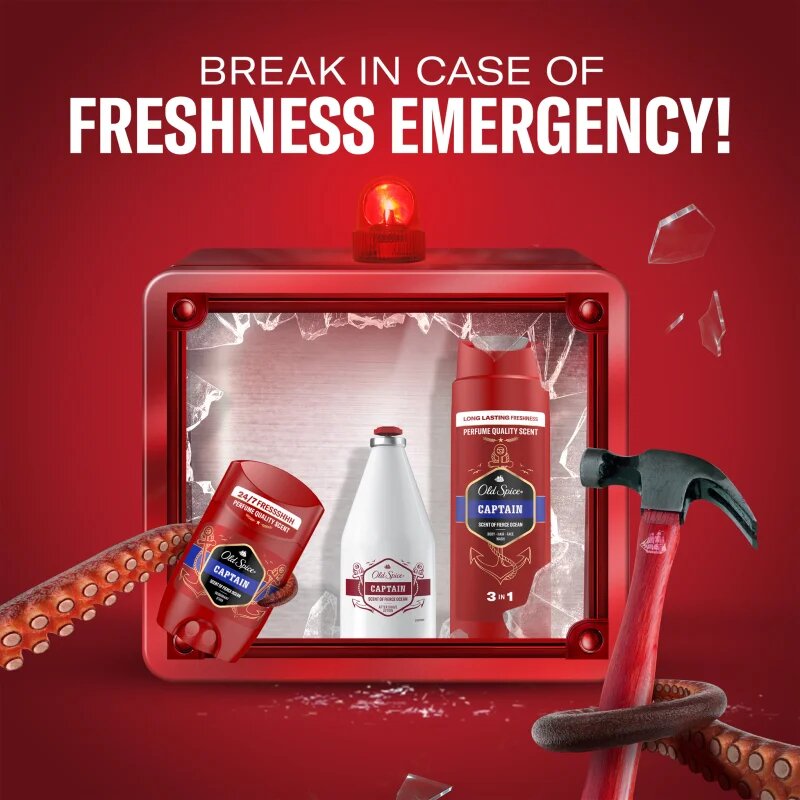 Old Spice Captain Tin Box dárková sada pro muže