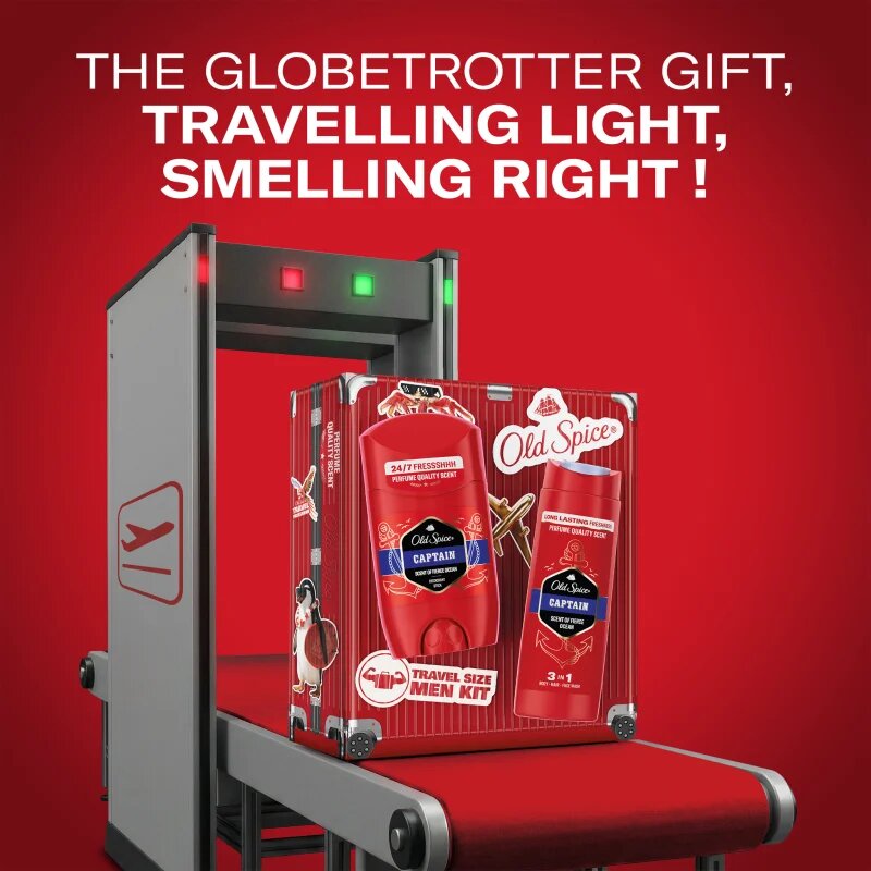 Old Spice Captain Travel Size Men Kit cestovní sada