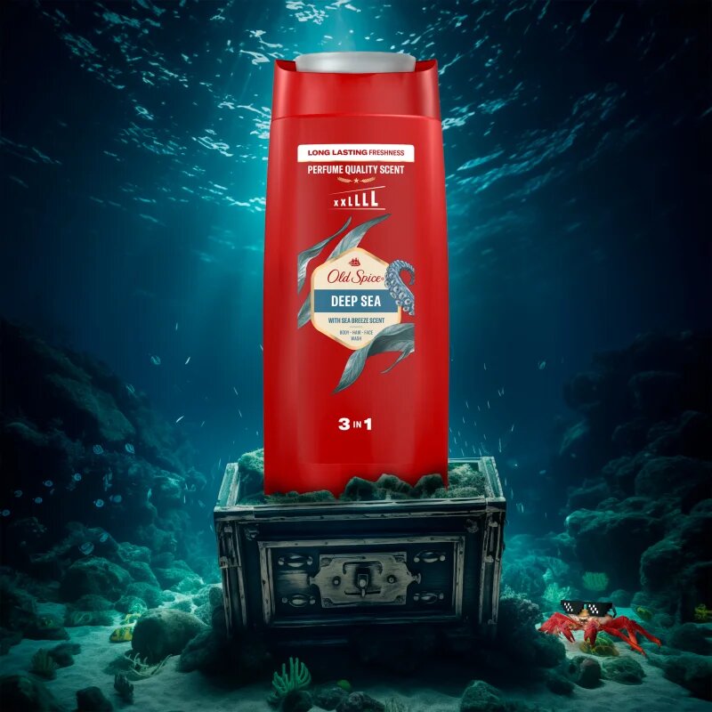 Old Spice Deep Sea sprchový gel pro muže 675 ml
