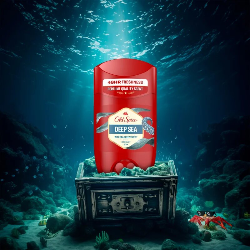 Old Spice Deep Sea tuhý deodorant pro muže 50 ml