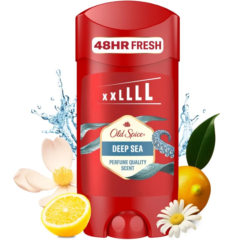 Old Spice Deep Sea tuhý deodorant pro muže 85 ml