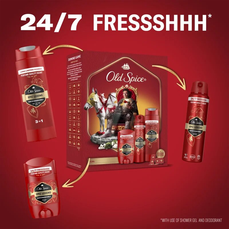 Old Spice Epic Legend Knight dárková sada