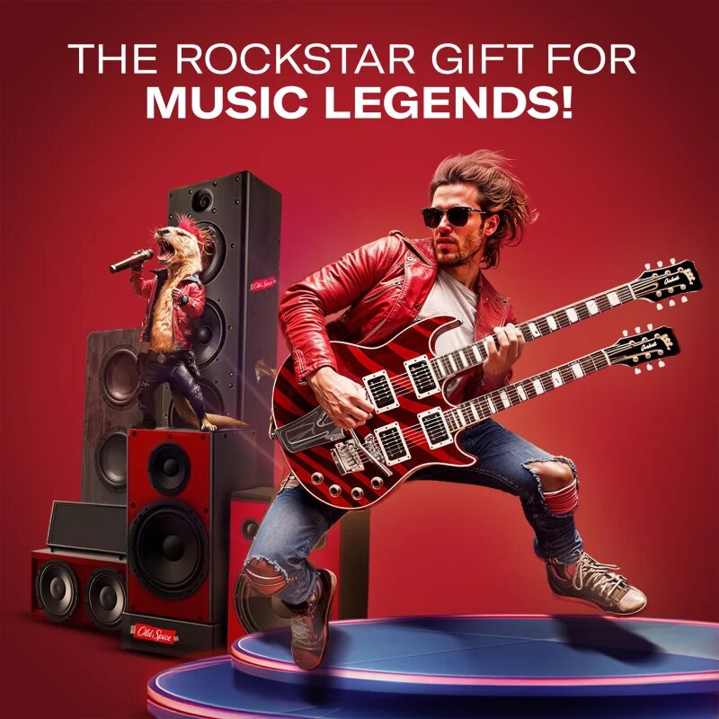 Old Spice Epic Legend Rockstar dárková sada