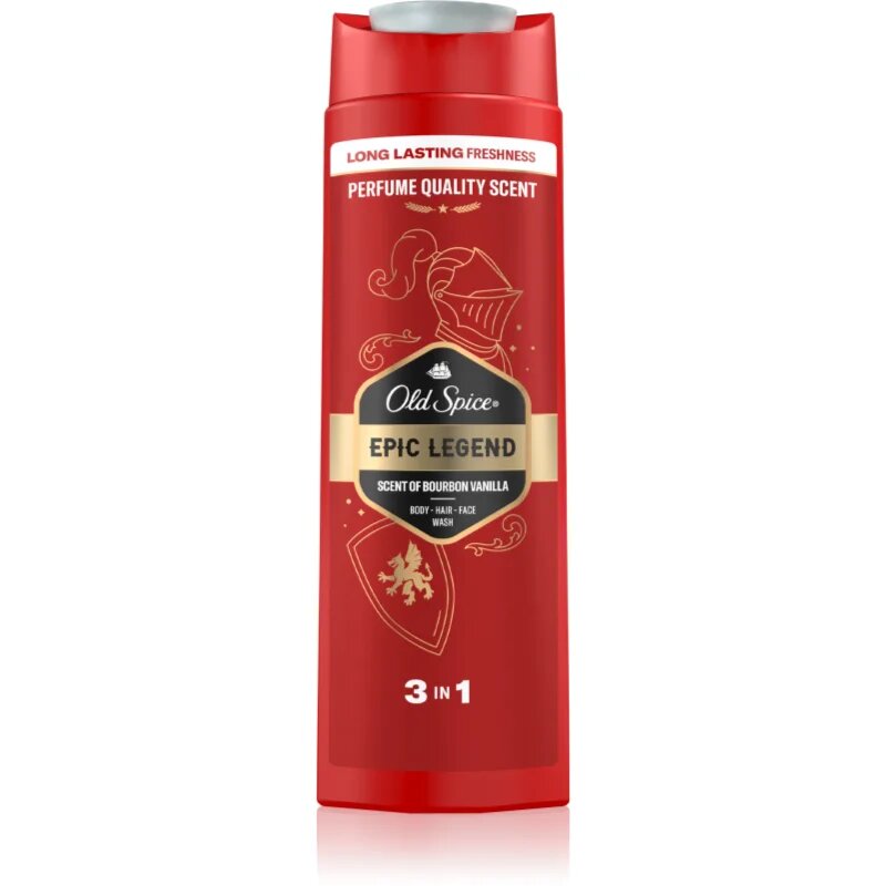 Old Spice Epic Legend sprchový gel na obličej tělo a vlasy 400 ml