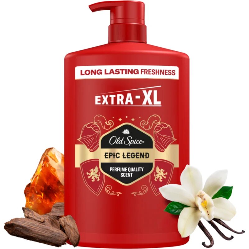 Old Spice Epic Legend sprchový gel na obličej tělo a vlasy pro muže 1000 ml